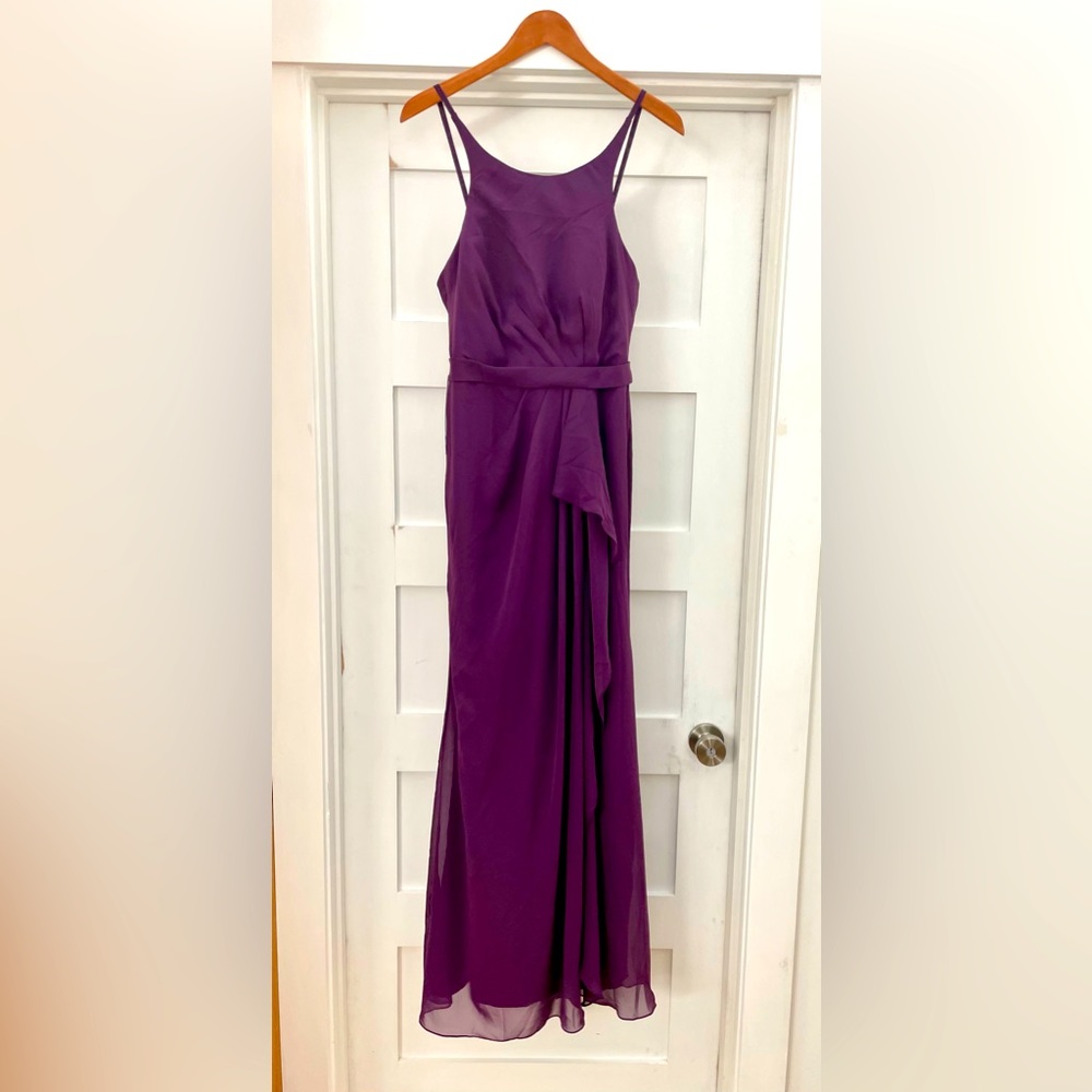 Azazie Cassandra Dress in Grape